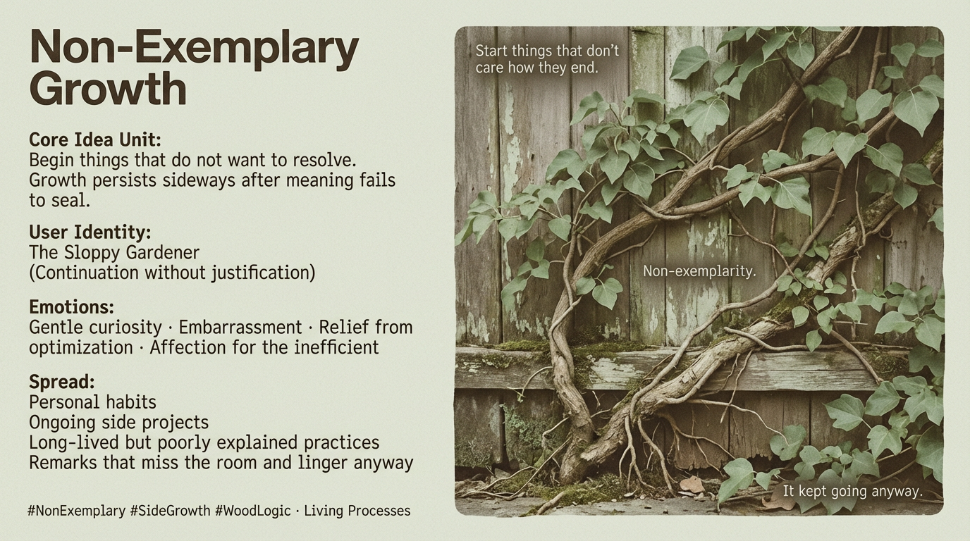 Embracing Non-Exemplary